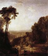 Joseph Mallord William Turner over backen oil